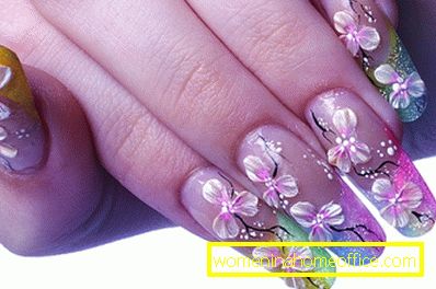 Дизайн нігтів сакура
